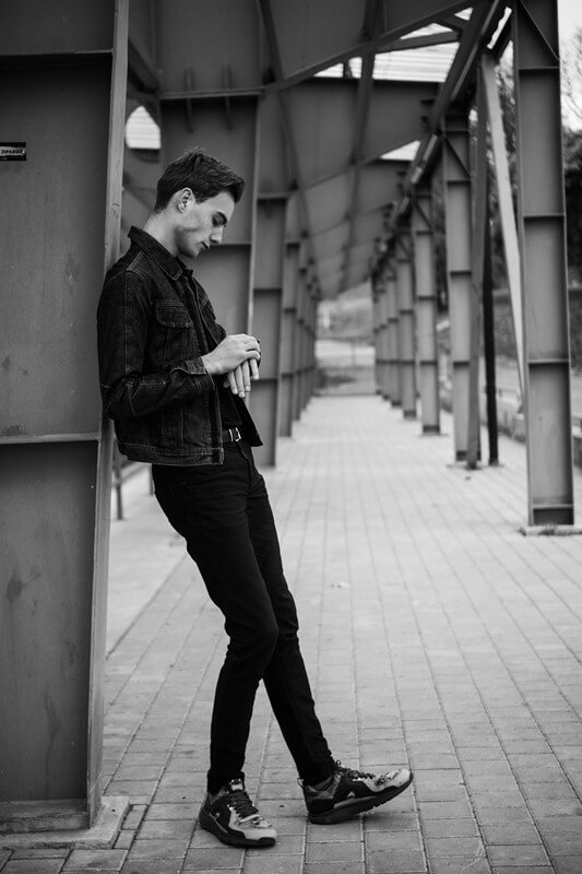 Men model, fashion photography, modeling