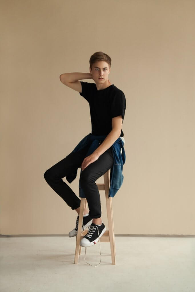 Men model, fashion photography, modeling