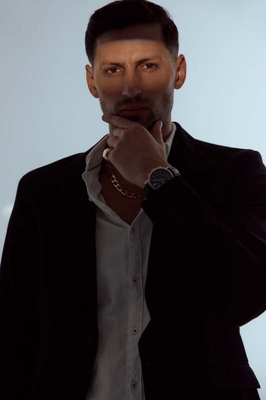 Men model, fashion photography, modeling