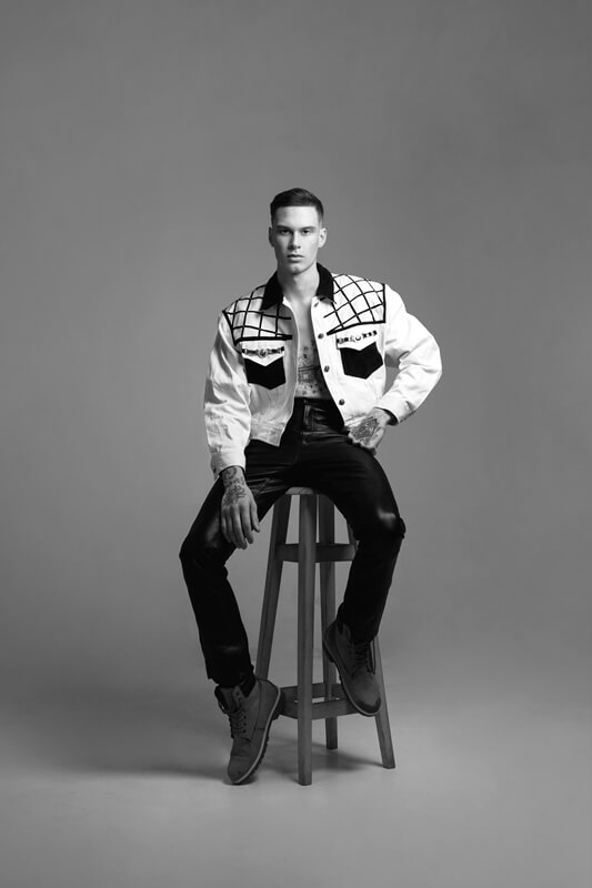 Men model, fashion photography, modeling