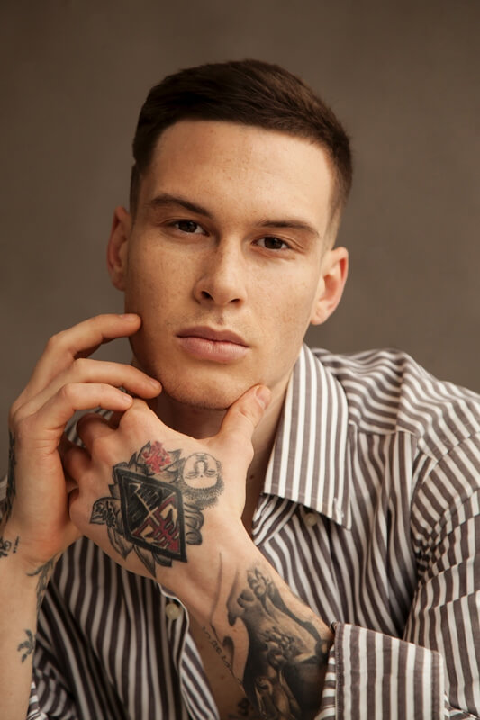 Men model, fashion photography, modeling
