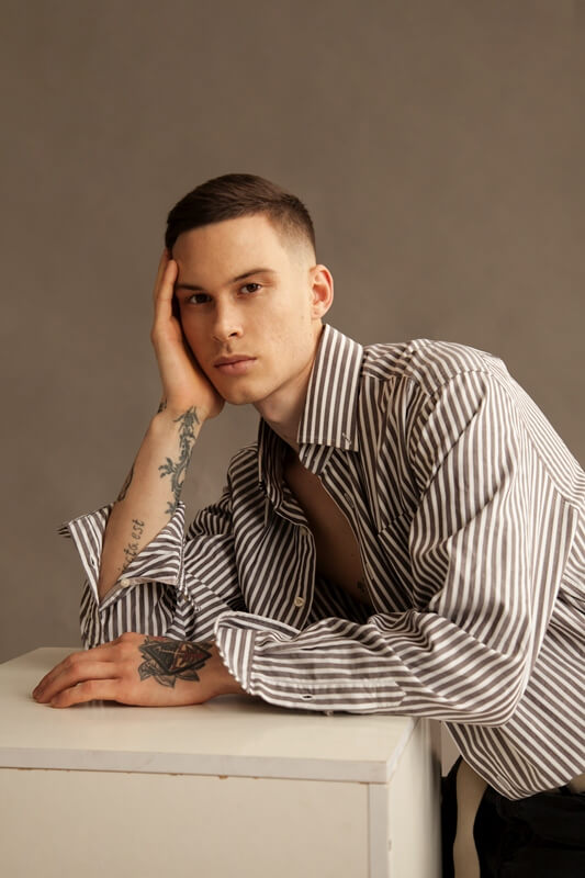 Men model, fashion photography, modeling