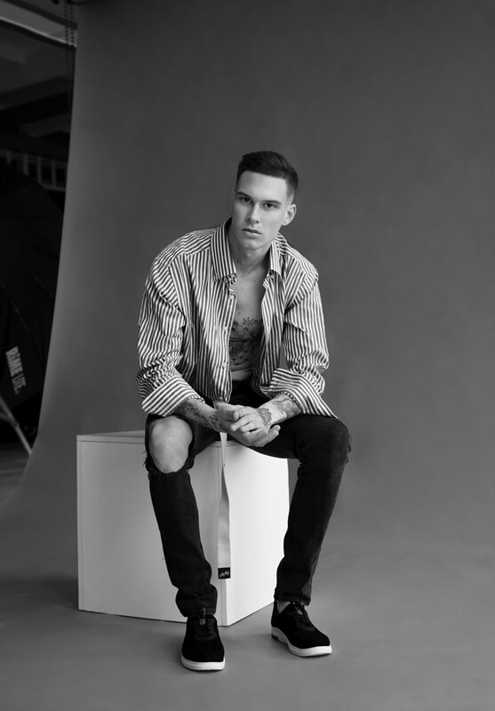 Men model, fashion photography, modeling