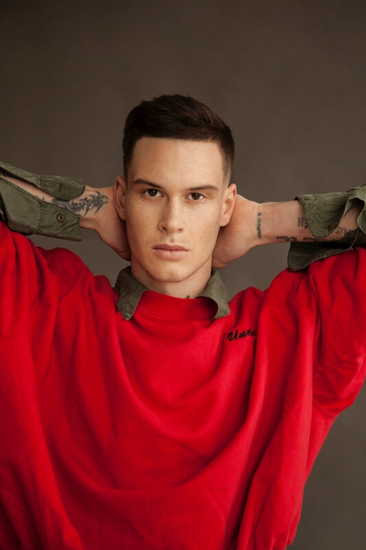 Men model, fashion photography, modeling