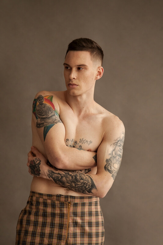 Men model, fashion photography, modeling