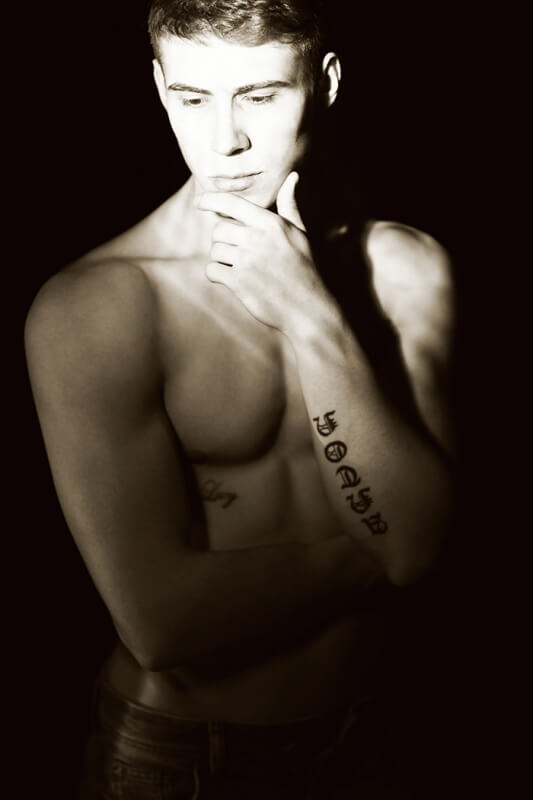 Men model, fashion photography, modeling