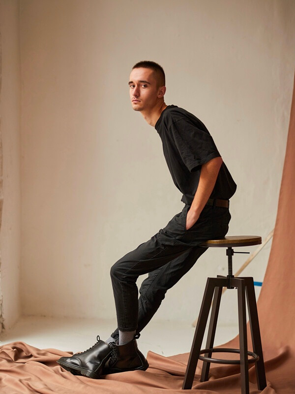 Men model, fashion photography, modeling