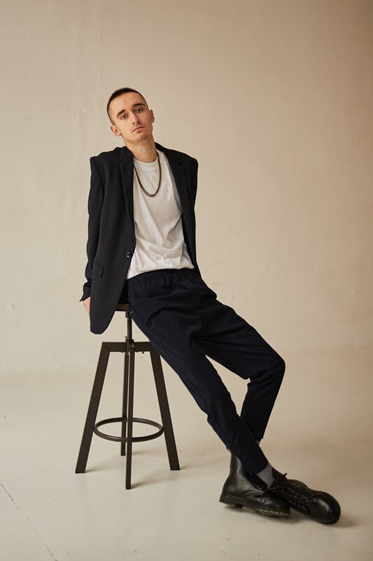 Men model, fashion photography, modeling