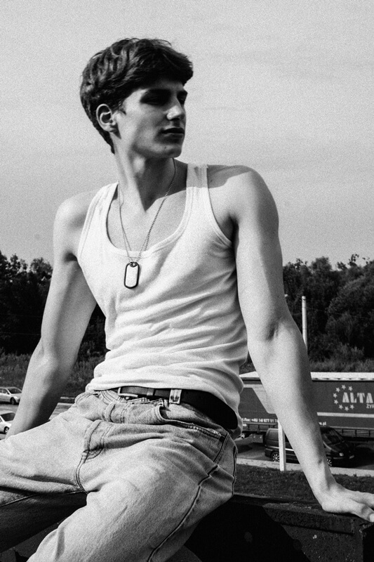 Men model, fashion photography, modeling