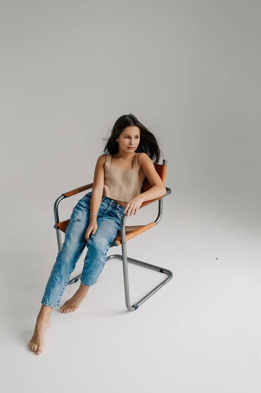 Kids model, fashion photography, modeling