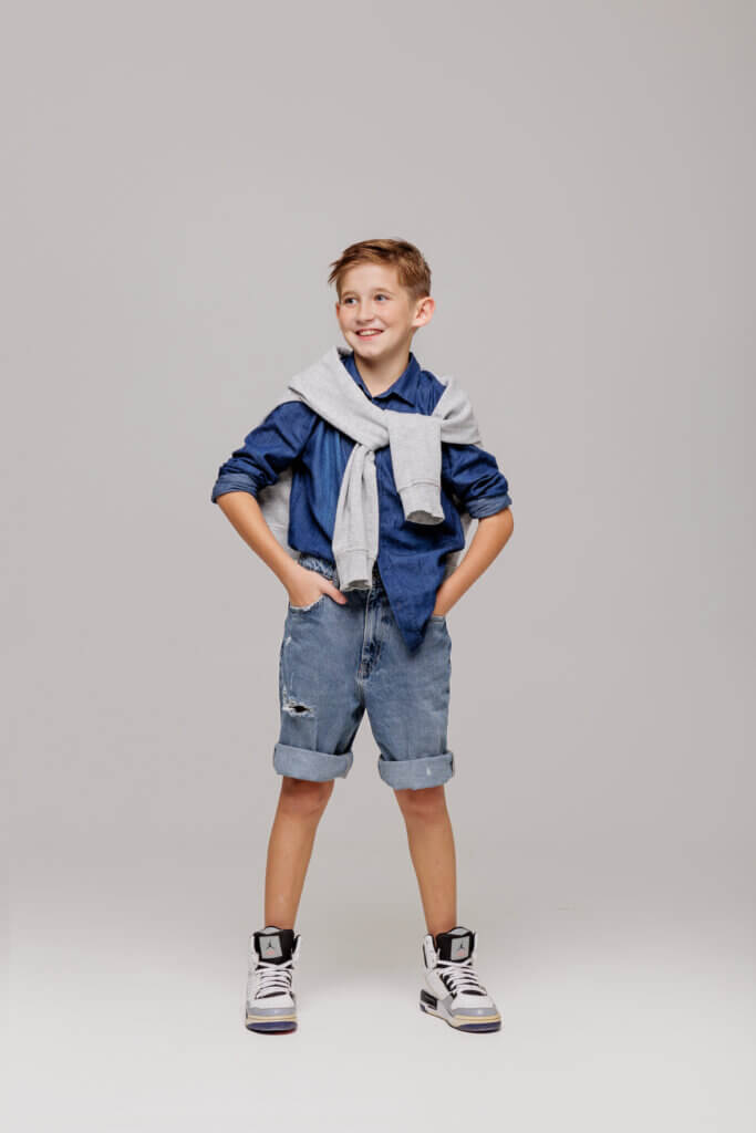Kids model, fashion photography, modeling
