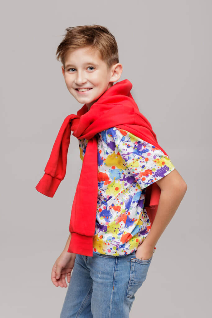 Kids model, fashion photography, modeling