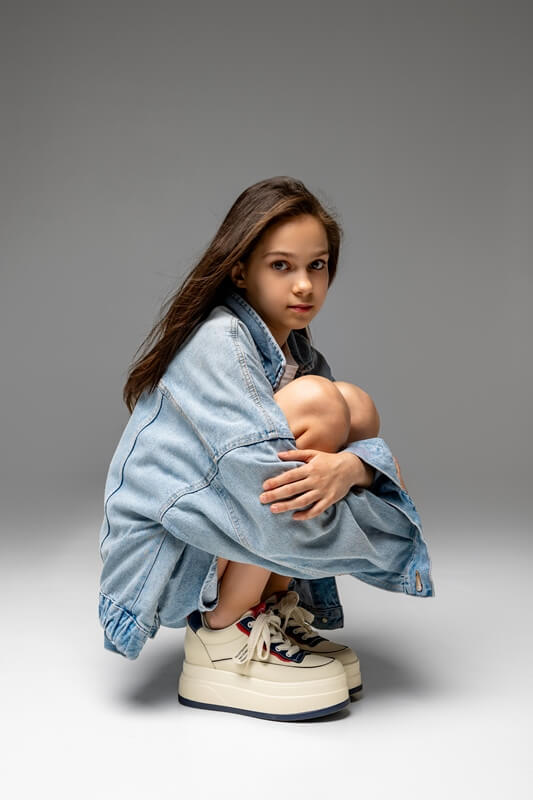 Kids model, fashion photography, modeling