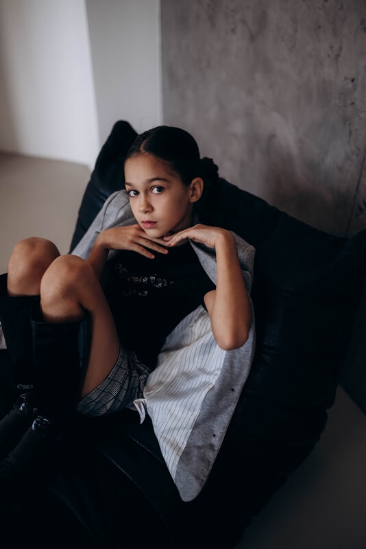 Kids model, fashion photography, modeling