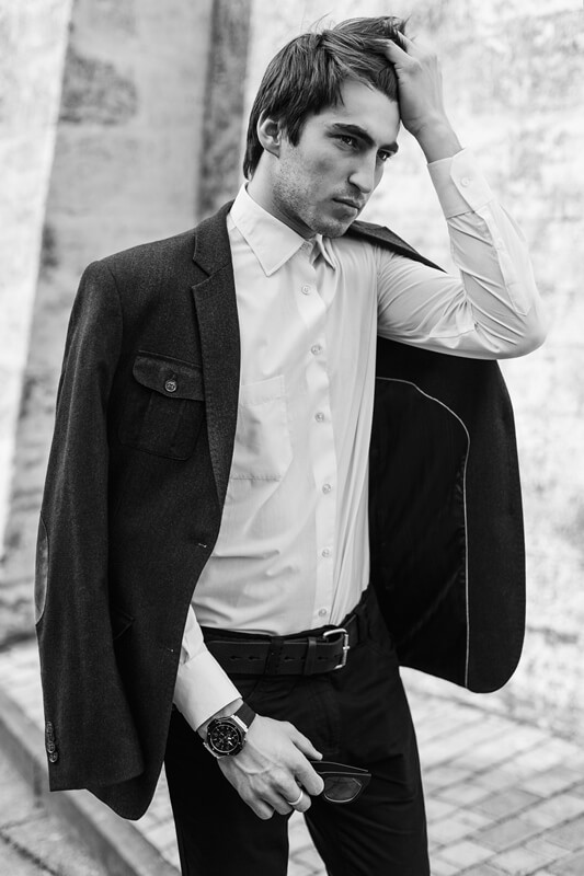 Men model, fashion photography, modeling