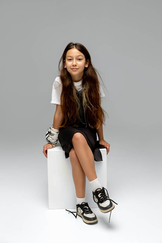 Kids model, fashion photography, modeling