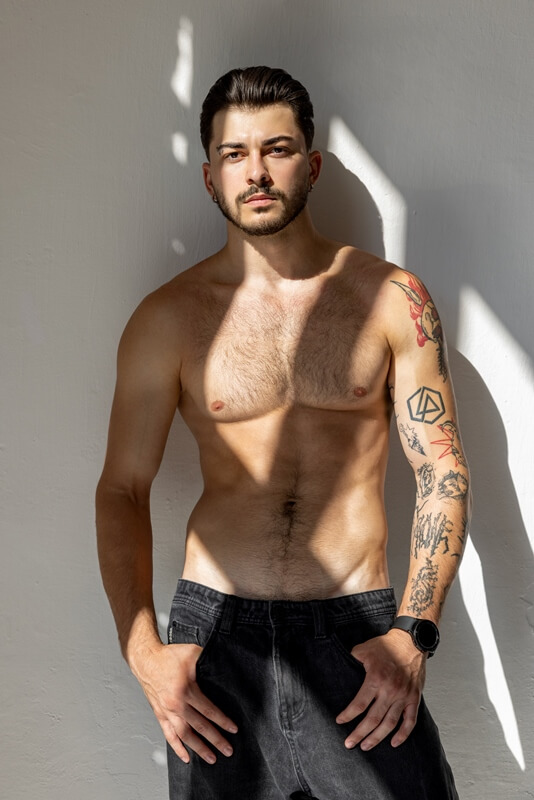 Men model, fashion photography, modeling