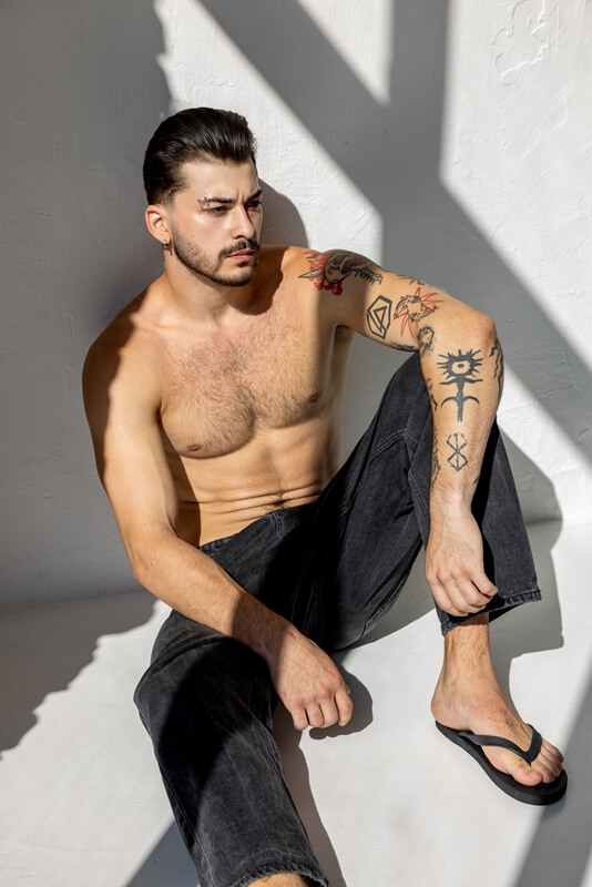 Men model, fashion photography, modeling