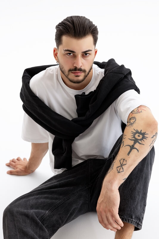 Men model, fashion photography, modeling